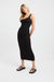 Brittney Deep Vee Dress