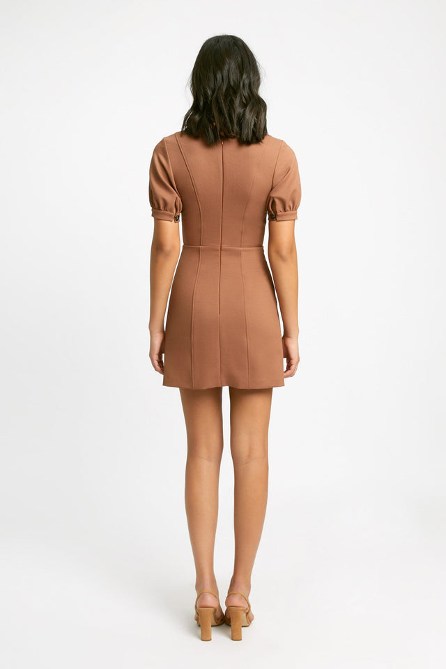 Stella Button Mini Dress