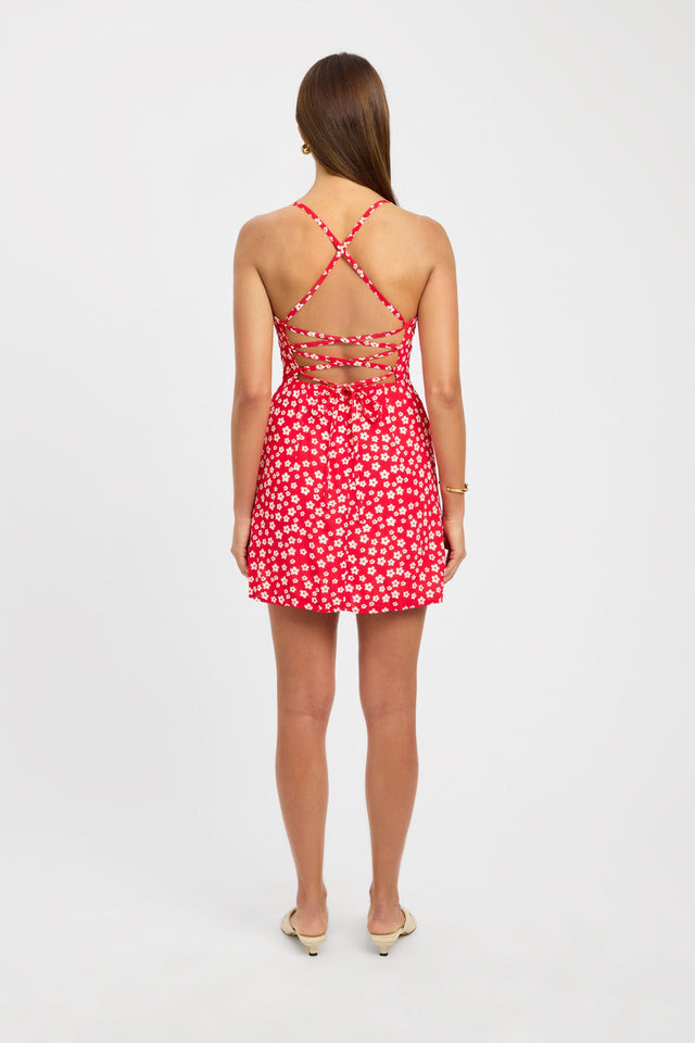 Scarlet Cross Back Dress