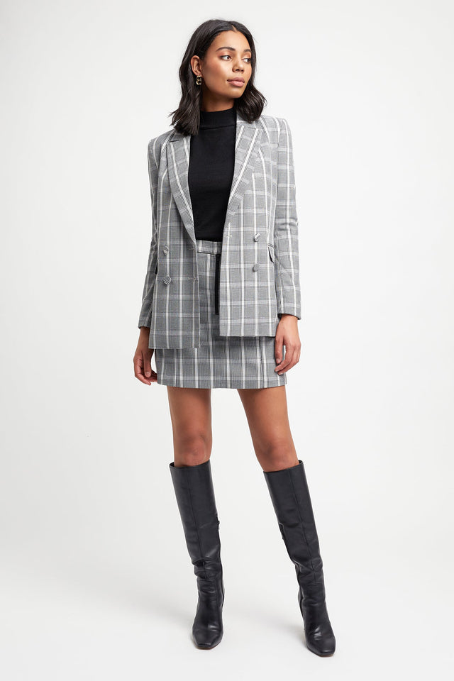 Boston Check Blazer