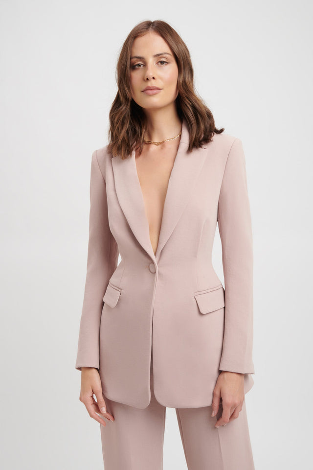 Lux Tuck Blazer