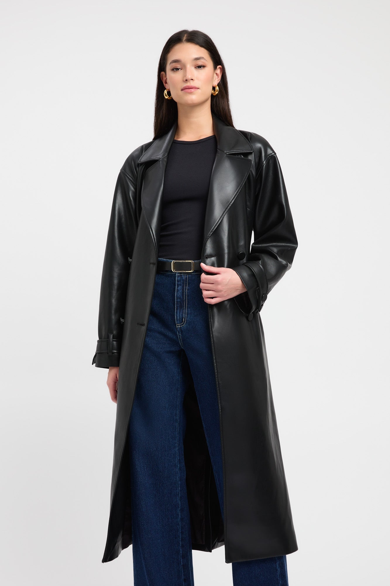 Kookai willow leather on sale jacket