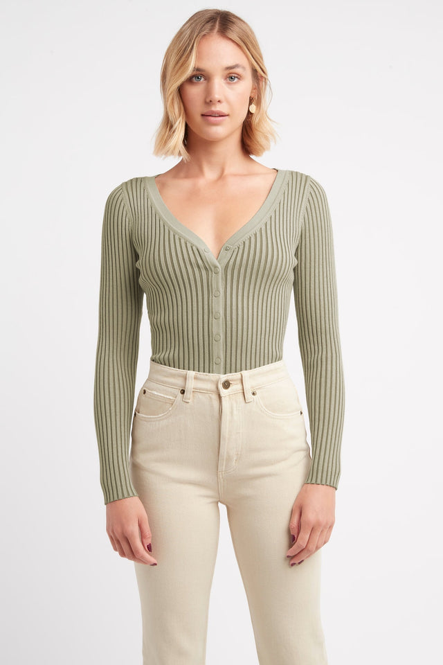 Sadie Button Top