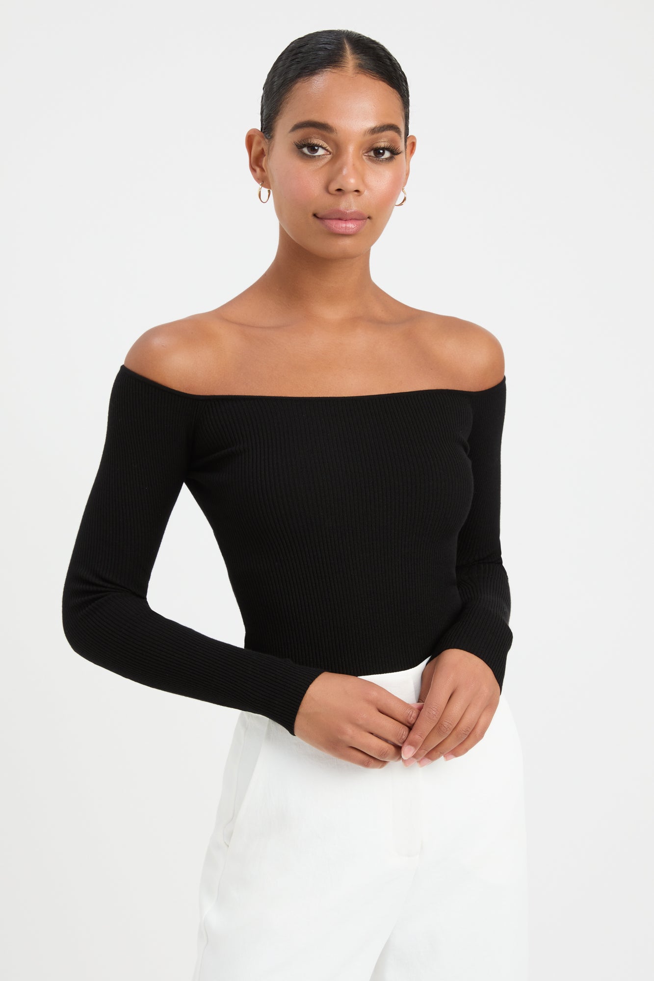 Buy Lola Off Shoulder Top Black Online KOOKAI Australia NZ KOOKAI