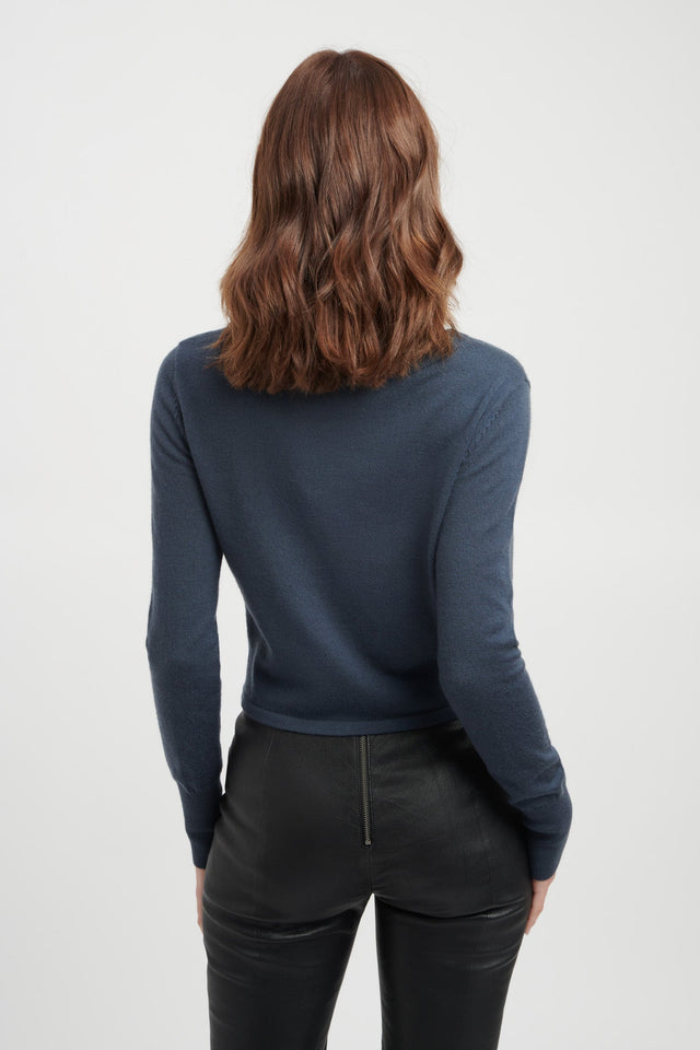 Merino Reversible Twist Jumper