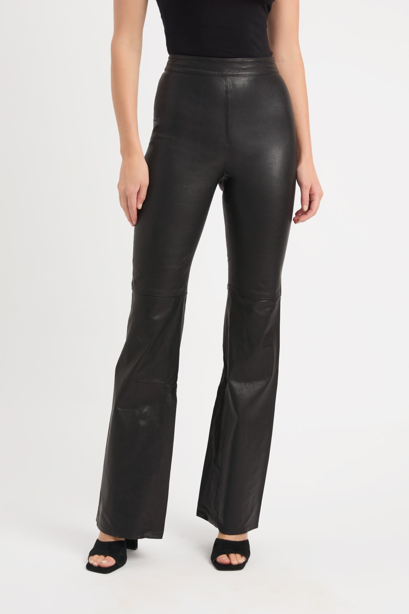 Iona Leather Pant NZ KOOKAI