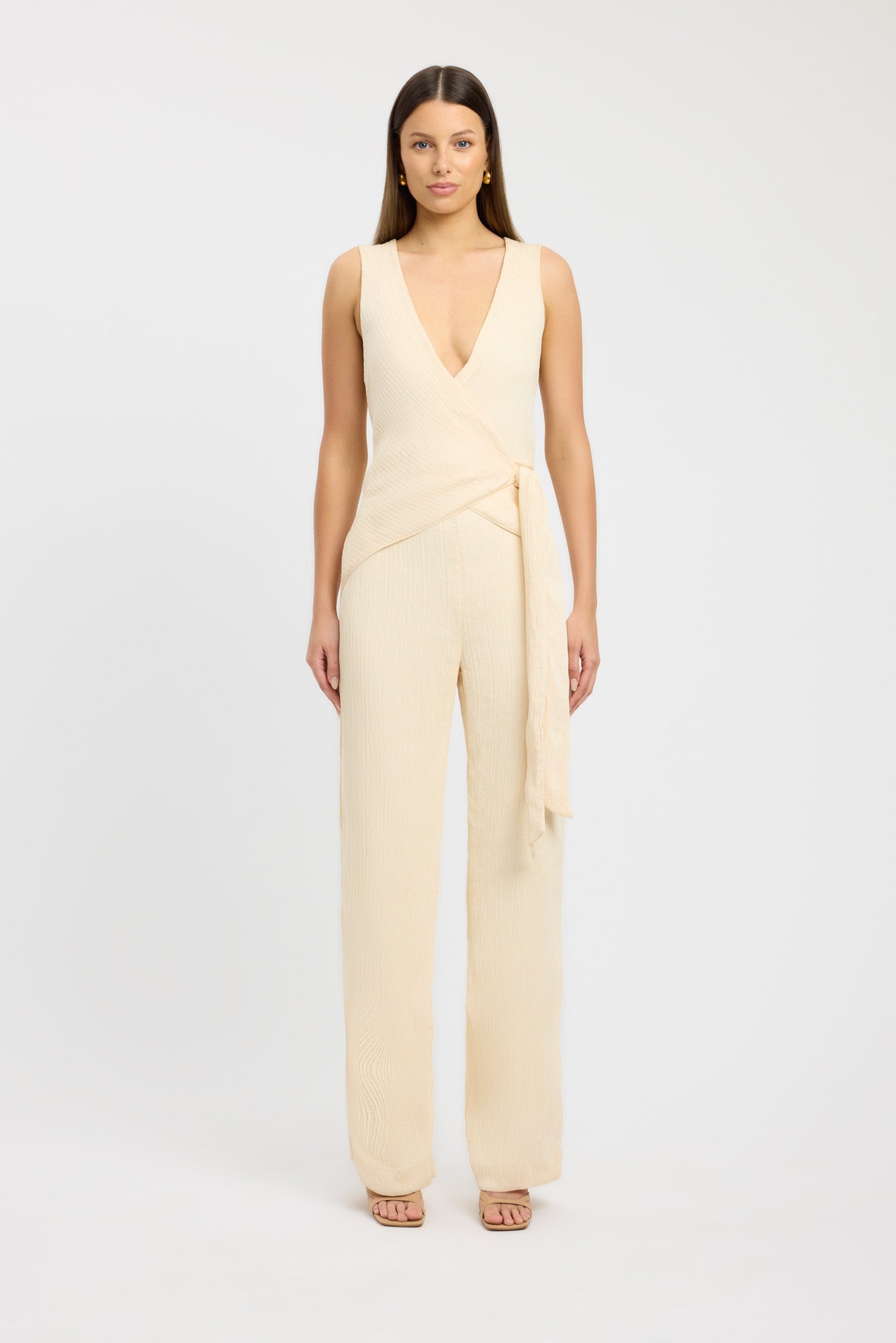 Kookai jumpsuit white deals