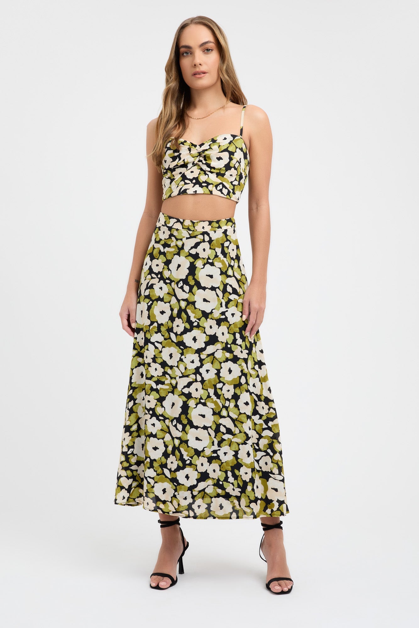 Paula Long Line Skirt NZ KOOKAI