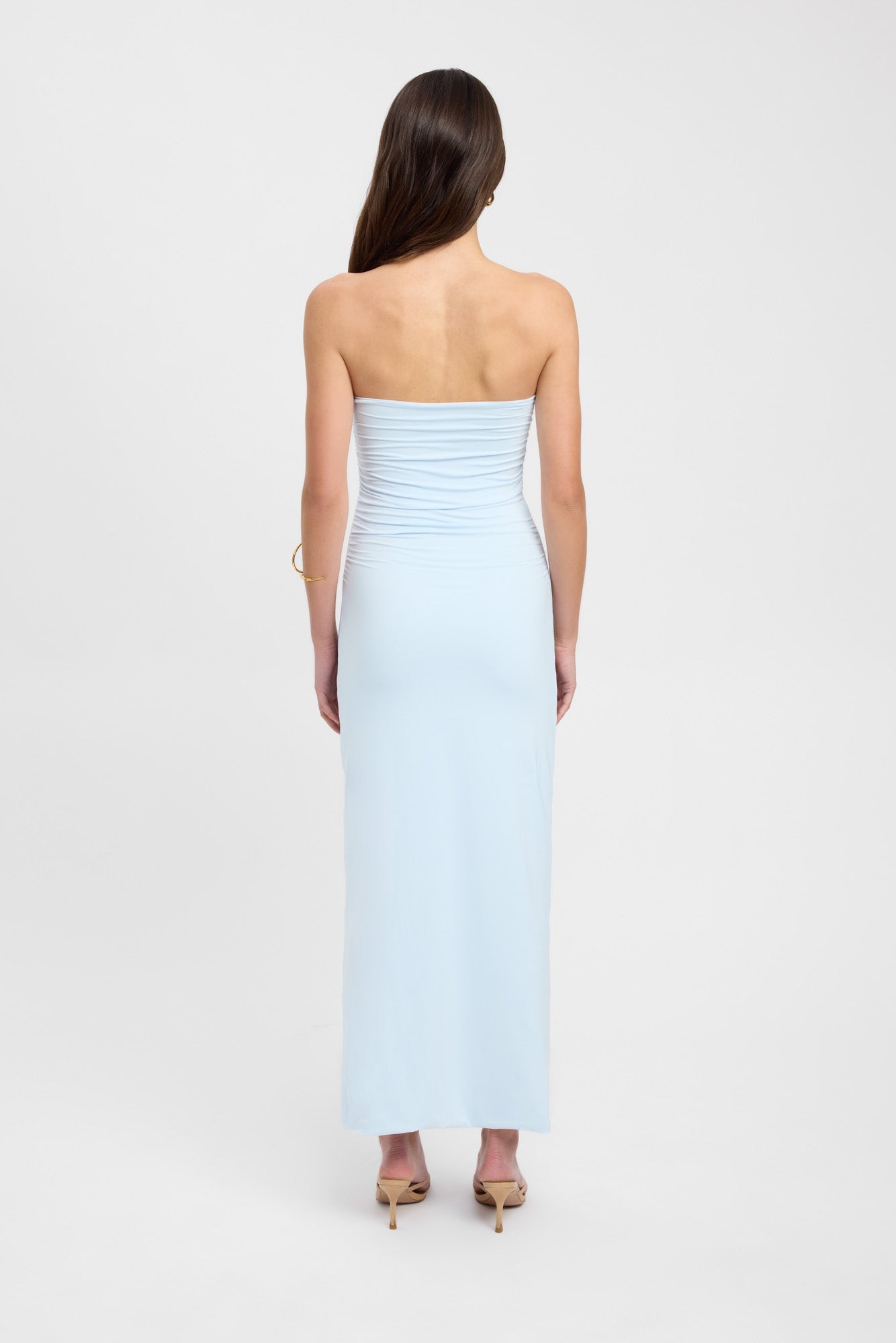 Baby blue tube dress hotsell